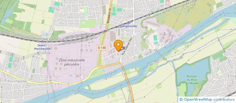 localisation de l'entreprise SCI DES PRES DIEU  GARGENVILLE