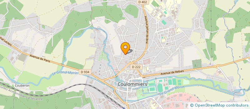 localisation de l'entreprise SCI DES PRES DU ROI à COULOMMIERS