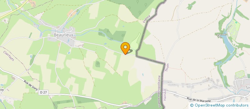 localisation de l'entreprise SCI DES PRES DU SART  BEAURIEUX