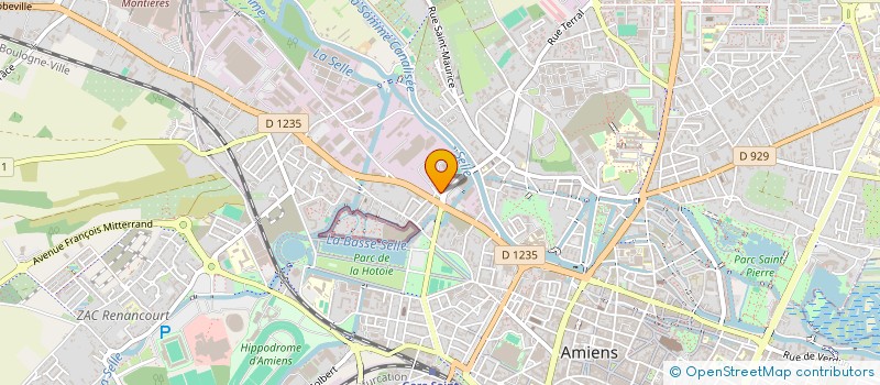localisation de l'entreprise SCI DES PRES FORETS à AMIENS