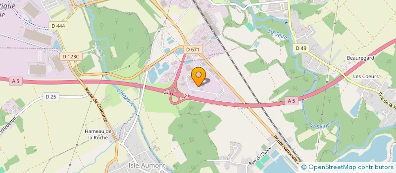 localisation de l'entreprise SCI DES PRES IMBAULT  SAINT-THIBAULT