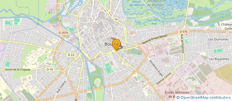 localisation de l'entreprise SCI DES PRES LE ROI  BOURGES