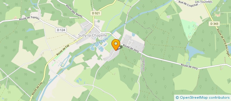 localisation de l'entreprise SCI DES PRES MARIES à SULLY-LA-CHAPELLE