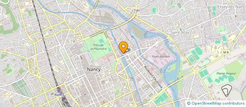 localisation de l'entreprise SCI DES PRES MARURY  NANCY