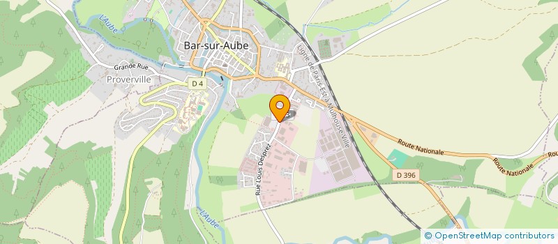 localisation de l'entreprise SCI DES PRESSOIRS  ROUVRES-LES-VIGNES