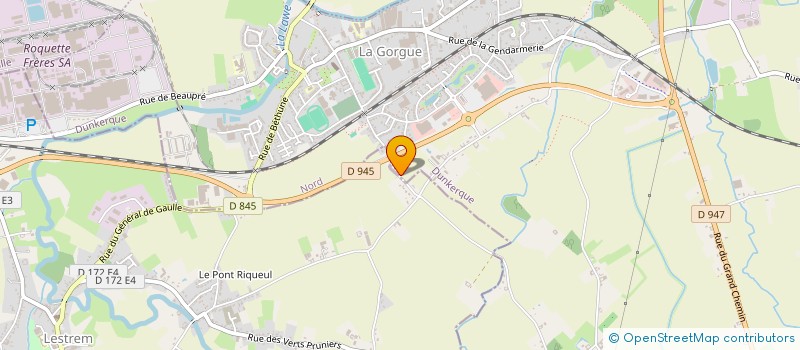 localisation de l'entreprise SCI DES PRETRES à LA GORGUE