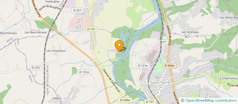 localisation de l'entreprise SCI DES PREUX à HAUTERIVE