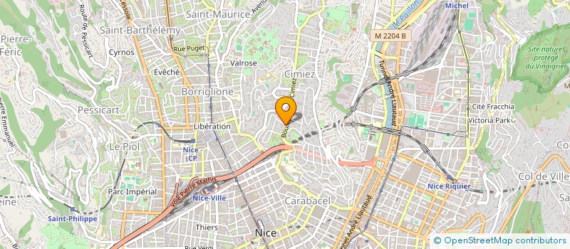 localisation de l'entreprise SCI DES PROFONDS SENS à NICE