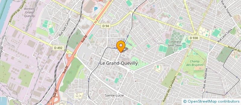 localisation de l'entreprise SCI DES PROVINCES  LE GRAND-QUEVILLY