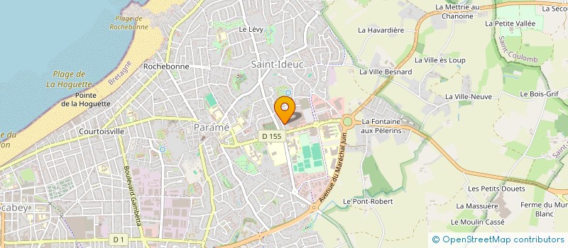 localisation de l'entreprise SCI DES PRUNUS à SAINT-MALO