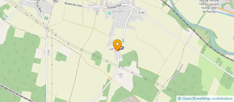 localisation de l'entreprise SCI DES PTITS PIAFS  PERCEY