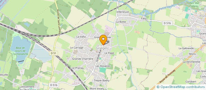 localisation de l'entreprise SCI DES PUDDLEURS  GRIEGES