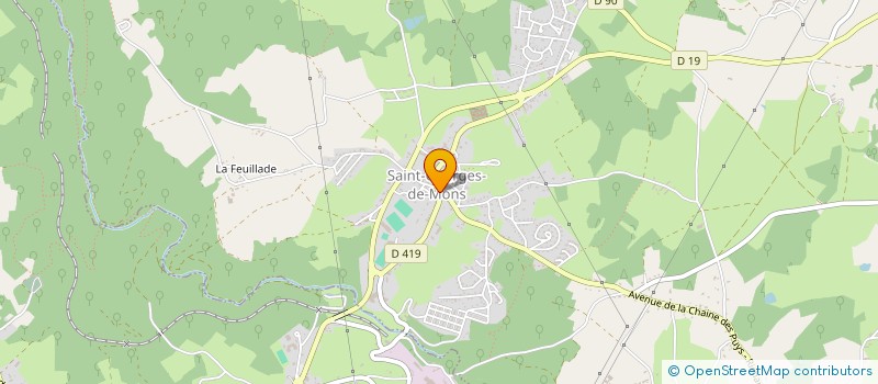 localisation de l'entreprise SCI DES PUYS  SAINT-GEORGES-DE-MONS