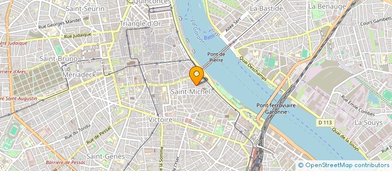 localisation de l'entreprise SCI DES PUYS HARDIS  BORDEAUX