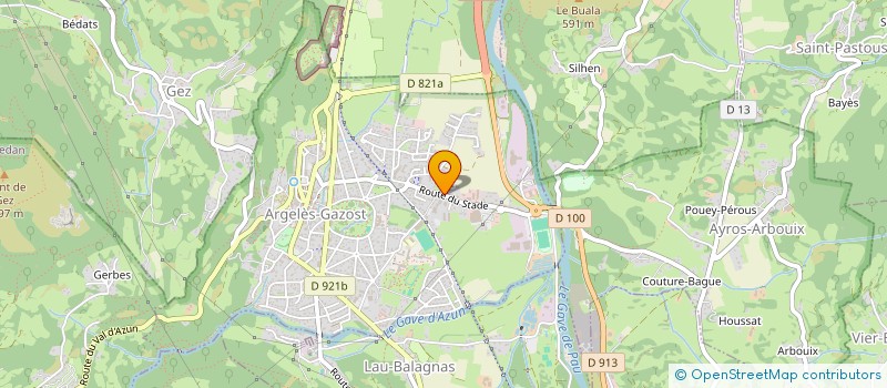 localisation de l'entreprise SCI DES PYR TOYS  ARGELES-GAZOST