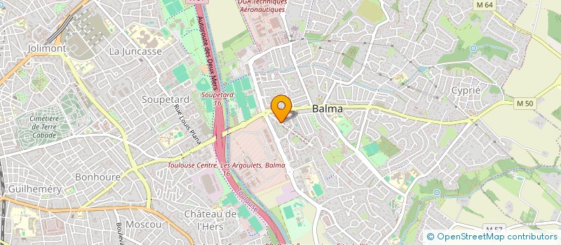 localisation de l'entreprise SCI DES PYRENEES à BALMA