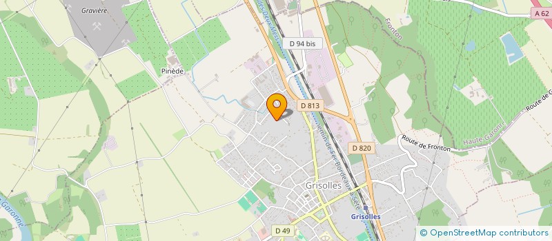 localisation de l'entreprise SCI DES PYRENEES à FABAS