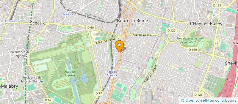 localisation de l'entreprise SCI DES PYRENEES à SCEAUX