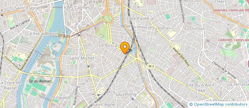 localisation de l'entreprise SCI DES PYRENEES  TOULOUSE