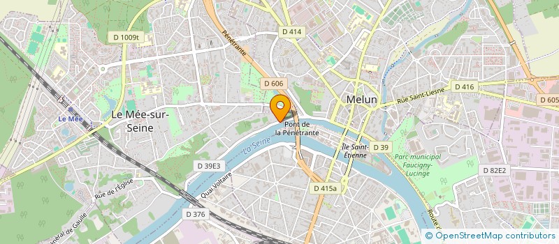 localisation de l'entreprise SCI DES QUAIS  LE MEE-SUR-SEINE