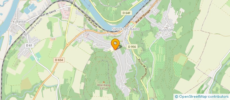 localisation de l'entreprise SCI DES QUAIS  SIERCK-LES-BAINS