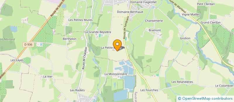 localisation de l'entreprise SCI DES QUAIS  SANDRANS