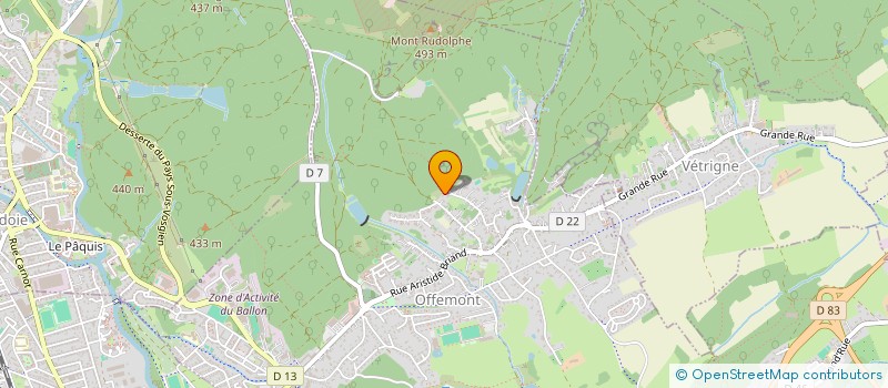 localisation de l'entreprise SCI DES QUAIS à OFFEMONT