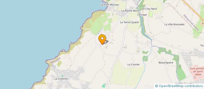 localisation de l'entreprise SCI DES QUAIS DU LEGUE  LAMBALLE-ARMOR