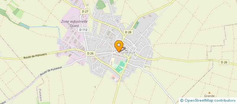 localisation de l'entreprise SCI DES QUATRE A à PUISEAUX