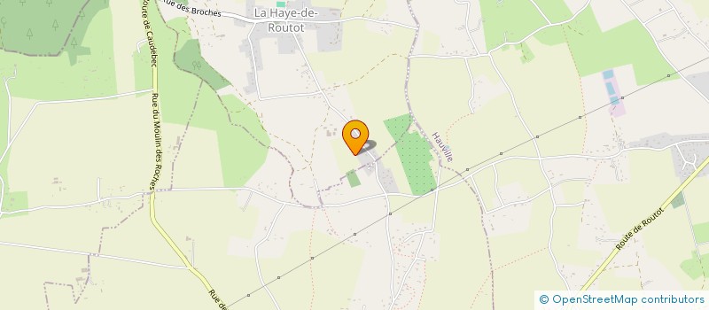 localisation de l'entreprise SCI DES QUATRE B  LA HAYE-DE-ROUTOT