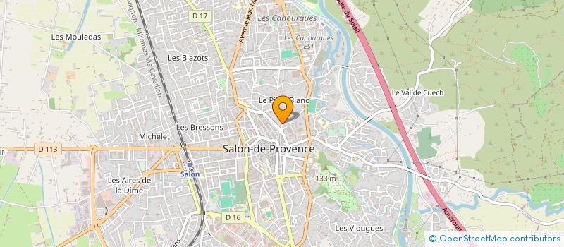 localisation de l'entreprise SCI DES QUATRE PIERRES  SALON-DE-PROVENCE