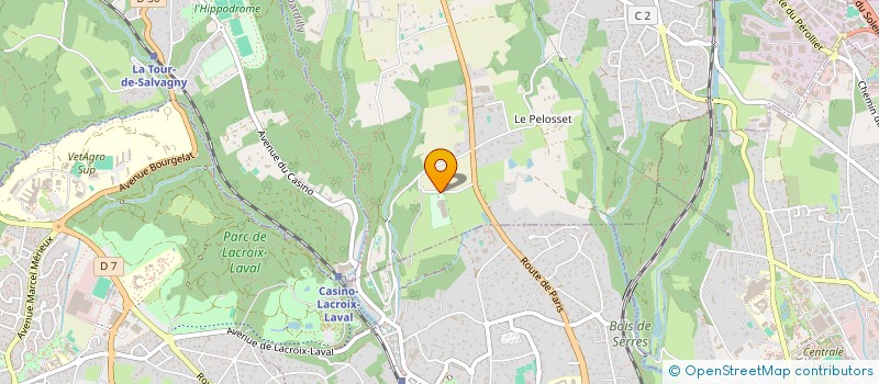 localisation de l'entreprise SCI DES QUATRE SAISONS  BRUSSIEU