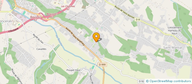 localisation de l'entreprise SCI DES QUATRE TEMPS  MONTAUBAN