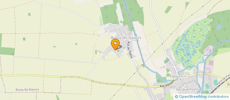 localisation de l'entreprise SCI DES QUATRE TILLEULS  BUSSY-LES-DAOURS