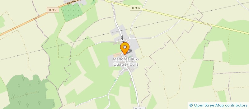 localisation de l'entreprise SCI DES QUATRE TOURS  MANDRES-AUX-QUATRE-TOURS