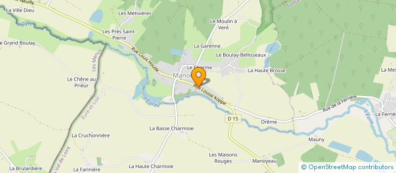localisation de l'entreprise SCI DES QUATRE VENTS à MANOU
