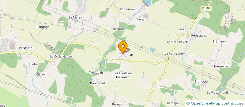 localisation de l'entreprise SCI DES QUATRE VENTS  THEIX-NOYALO