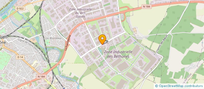 localisation de l'entreprise SCI DES QUATRES à SAINT-OUEN-L'AUMONE