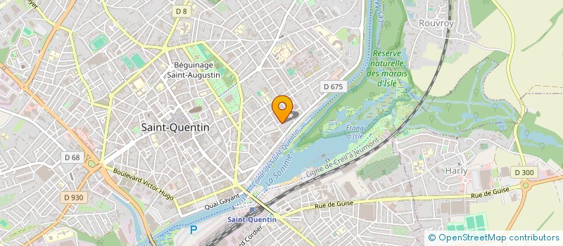 localisation de l'entreprise SCI DES QUATRES AIRS HAUTS à SAINT-QUENTIN