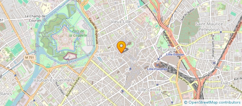 localisation de l'entreprise SCI DES QUATRES ECLUSES à LILLE