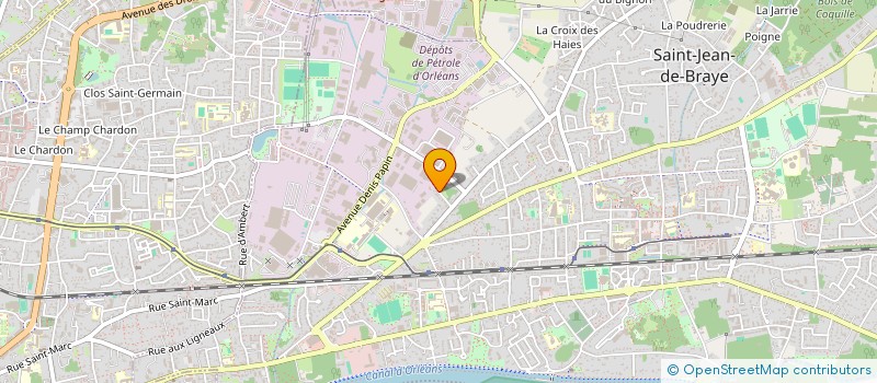 localisation de l'entreprise SCI DES QUATRES SAISONS à SAINT-JEAN-DE-BRAYE