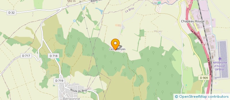 localisation de l'entreprise SCI DES QUINZE  ISSOIRE