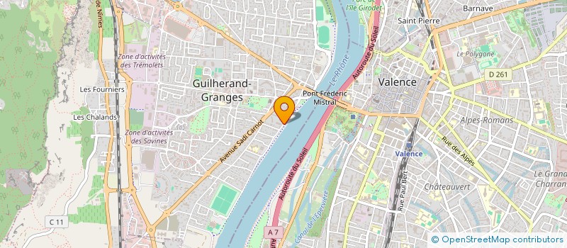 localisation de l'entreprise SCI DES RADIOLOGUES DE PROMO SANTE à GUILHERAND-GRANGES