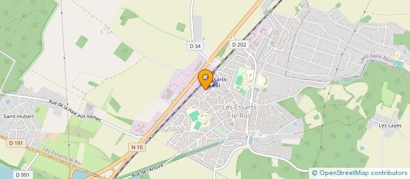 localisation de l'entreprise SCI DES RAISINS BLONDS  LES ESSARTS-LE-ROI