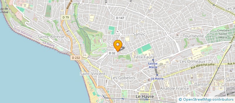 localisation de l'entreprise SCI DES RAMES à LE HAVRE