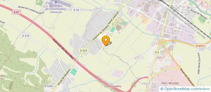 localisation de l'entreprise SCI DES RAMIERS  CASTELNAUDARY