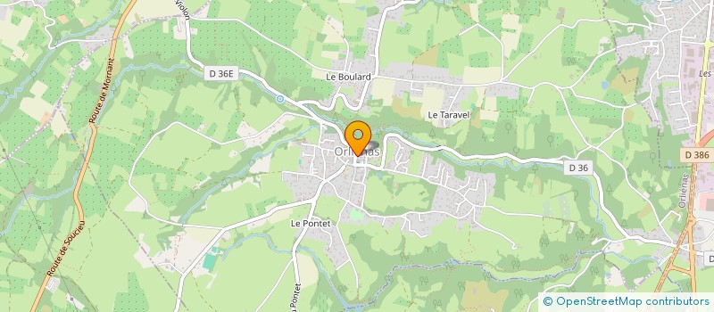 localisation de l'entreprise SCI DES RAMPARTS  ORLIENAS