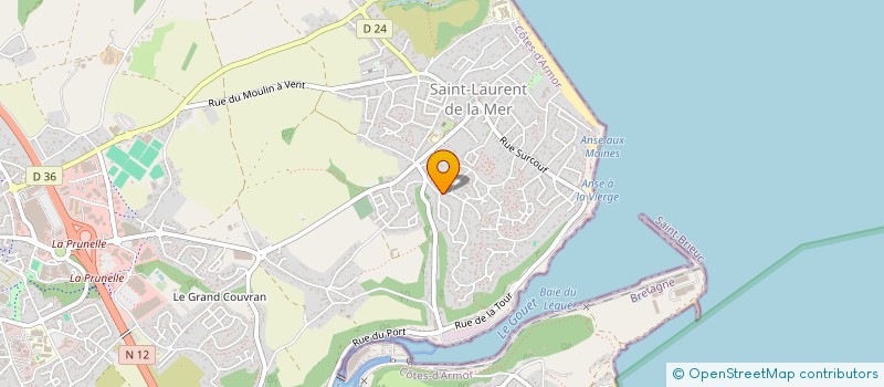 localisation de l'entreprise SCI DES RAMPES  PLERIN