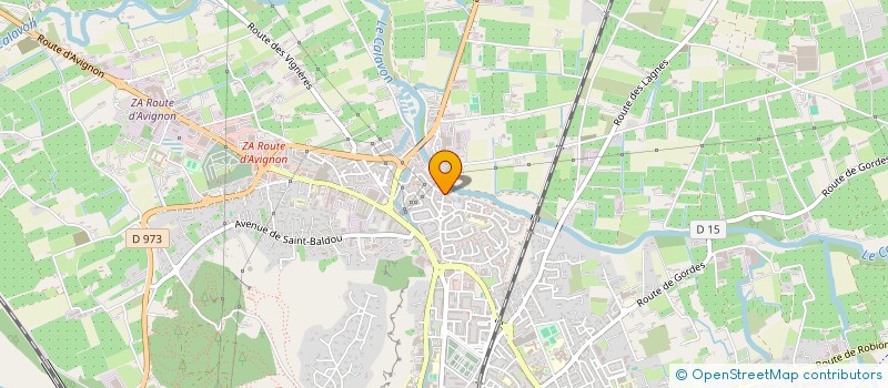 localisation de l'entreprise SCI DES RATACANS  CAVAILLON