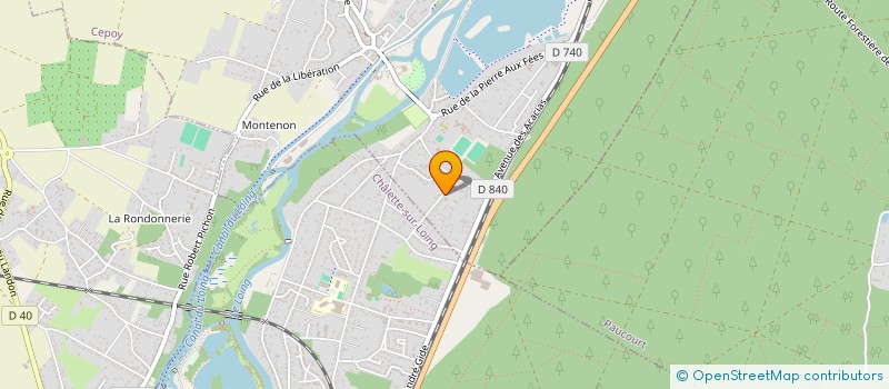 localisation de l'entreprise SCI DES REAGES  CEPOY